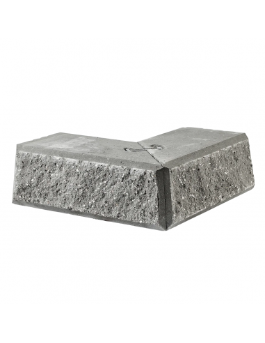 Danblokke Eksklusiv Bx26 8x17 Cm Hjørne Type   Grå