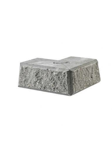 Danblokke Eksklusiv Bx26 8x17 Cm Hjørne Type   Grå