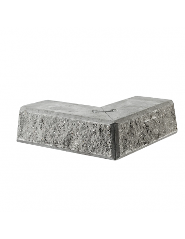Danblokke Eksklusiv Bx26 8x17 Cm Hjørne Type   Grå