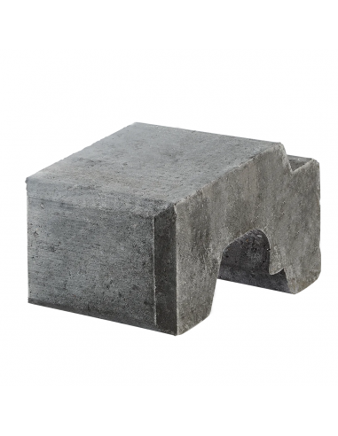 Danblokke 25x33x17 Cm Sort Antracit