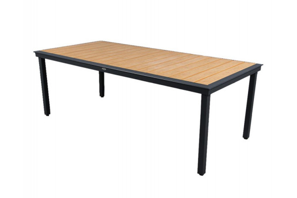 Daneline Adam Havebord Nonwood 102x216 Cm Grå