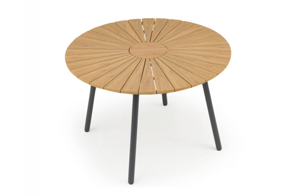 Daneline Adam Havebord Nonwood ø110 Cm Grå