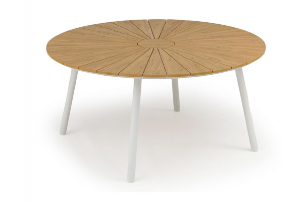 Daneline Adam Havebord Nonwood ø130 Cm Hvid