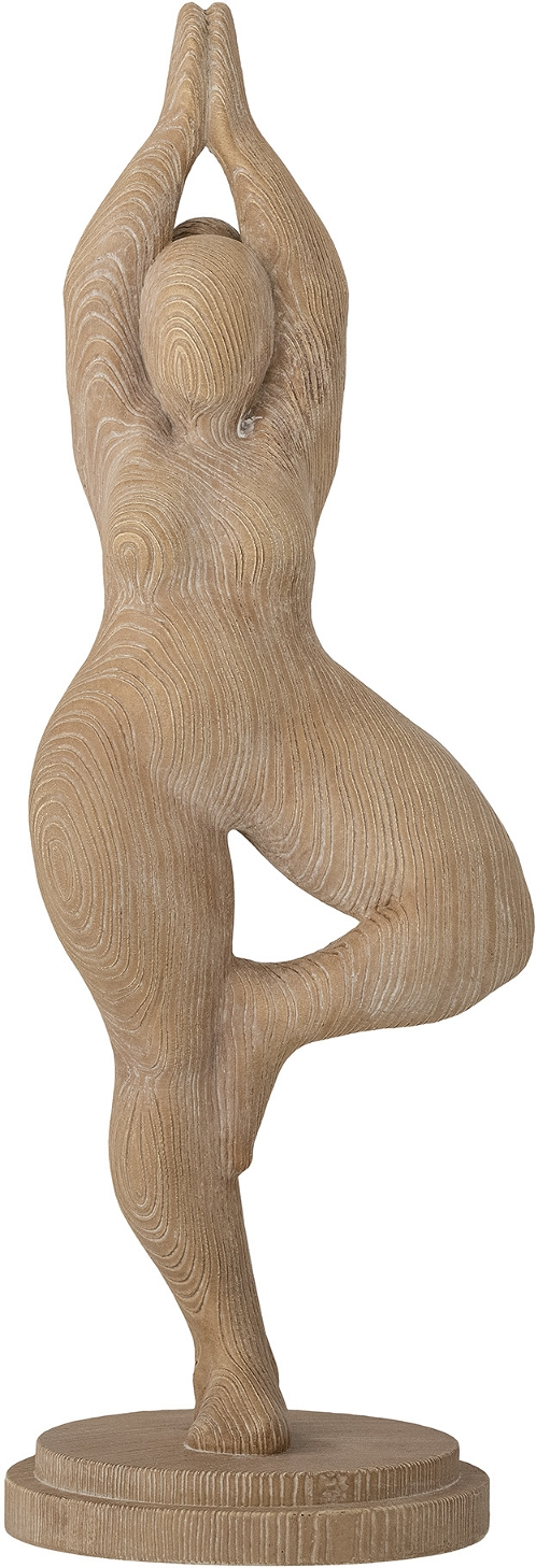 Dekorationsfigur Bloomingville Tinah Resin Skulptur H31xb10xd10   Cm Natur