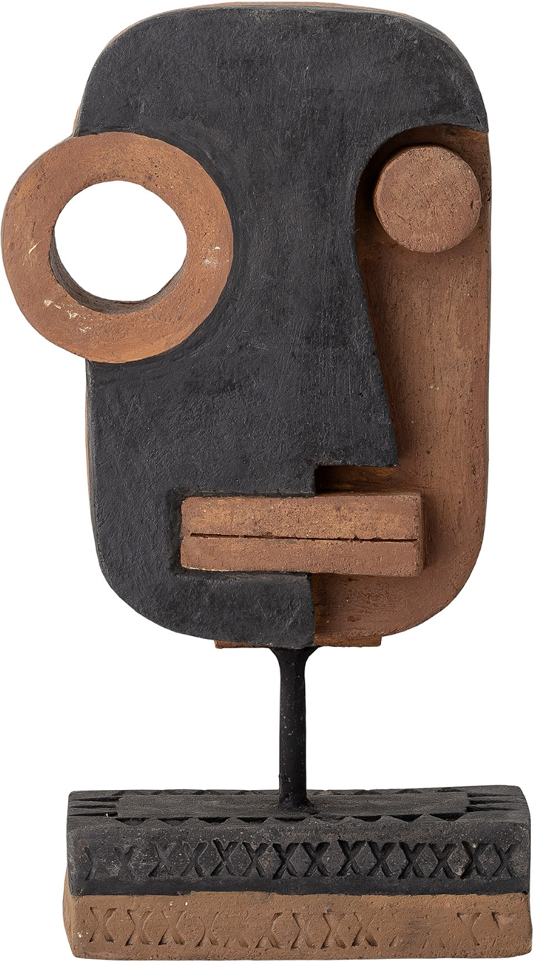 Dekorationsfigur Creative Collection Kazo   Sort Brun Terracotta H27     B7     L13   Cm