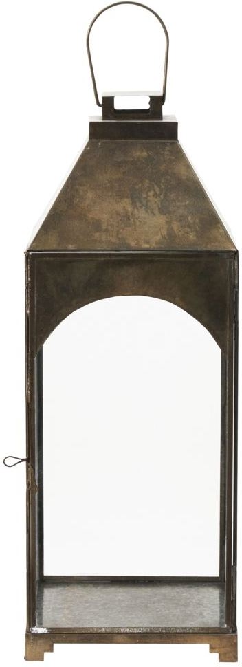 Dekorationslanterne House Doctor Arch Antik Messing H48   B18   L18 Cm