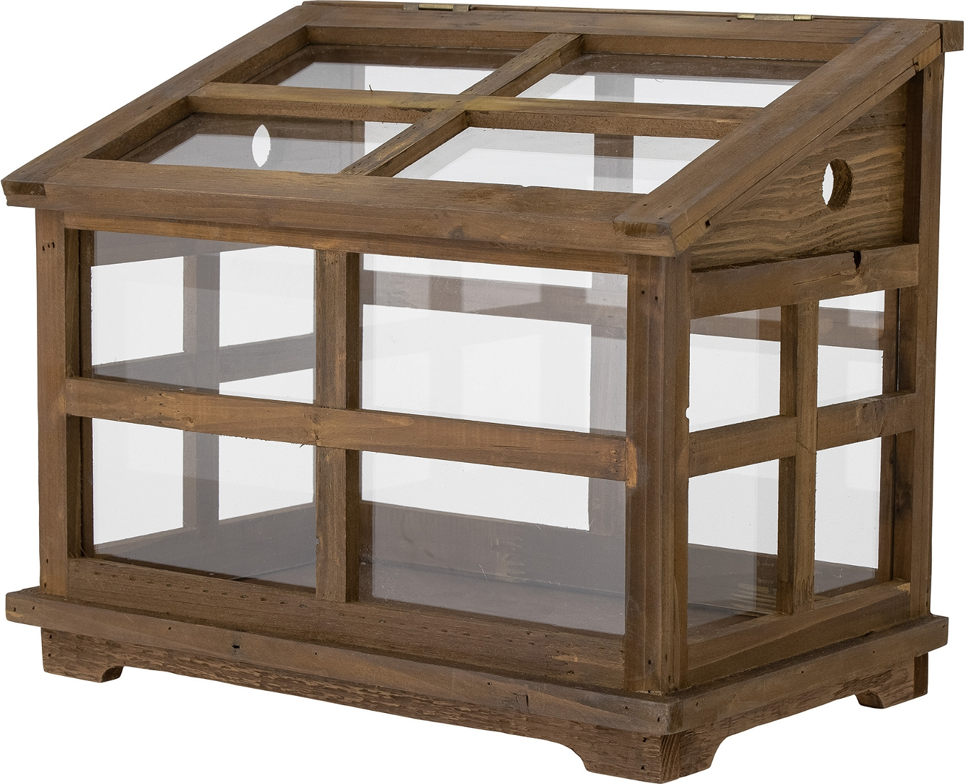Displaykasse Bloomingville Marti Fyrretræ Og Glas 33x25x40 Cm