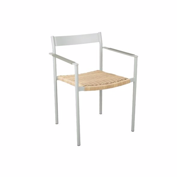 Dk Stolen Dusty Green Havestole   Havestole Stabelbare Brafab Enggården Havemøbler
