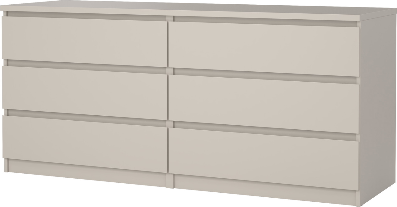Dobbelt Kommode Vesterholm Naia  Grebsløs   Skuffer  Kashmir  B154ã D50ã H70 Cm  Fsc