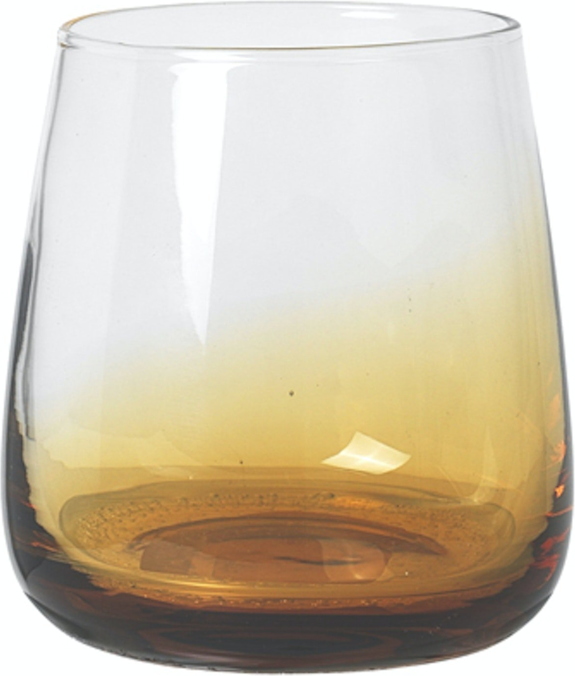 Elegant Amber Drikkeglas fra Broste Copenhagen - 35 cl
