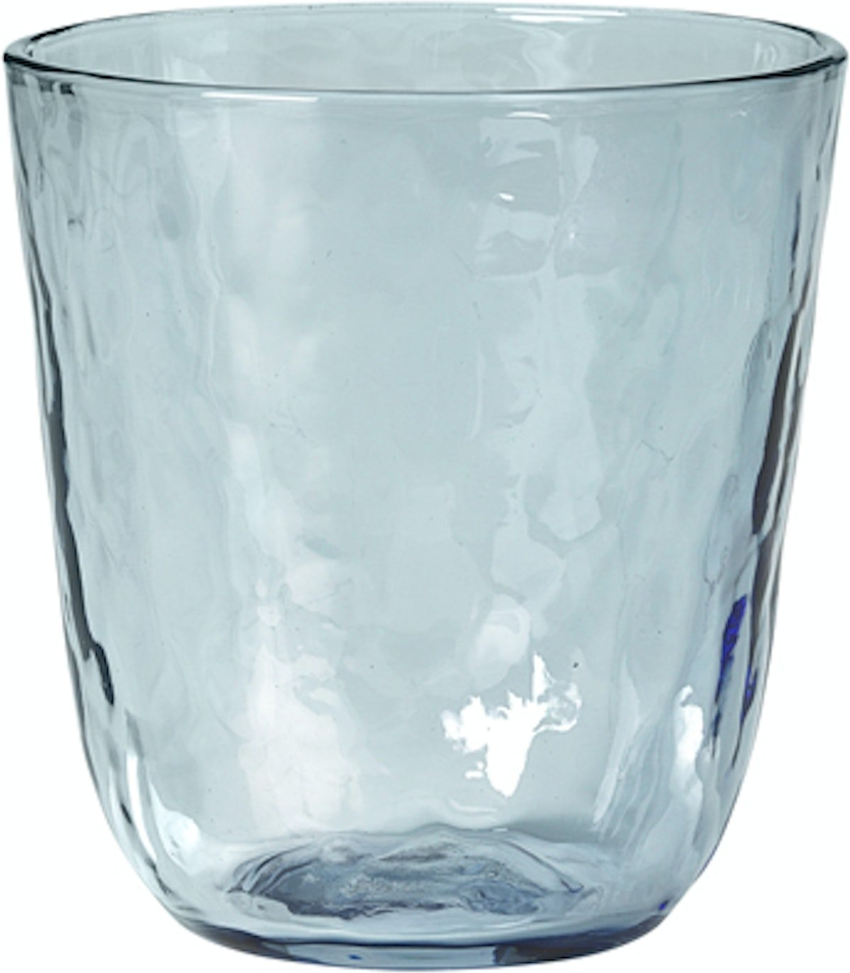 Drikkeglas Broste Copenhagen Hammered 33 cl - Blå Elegance