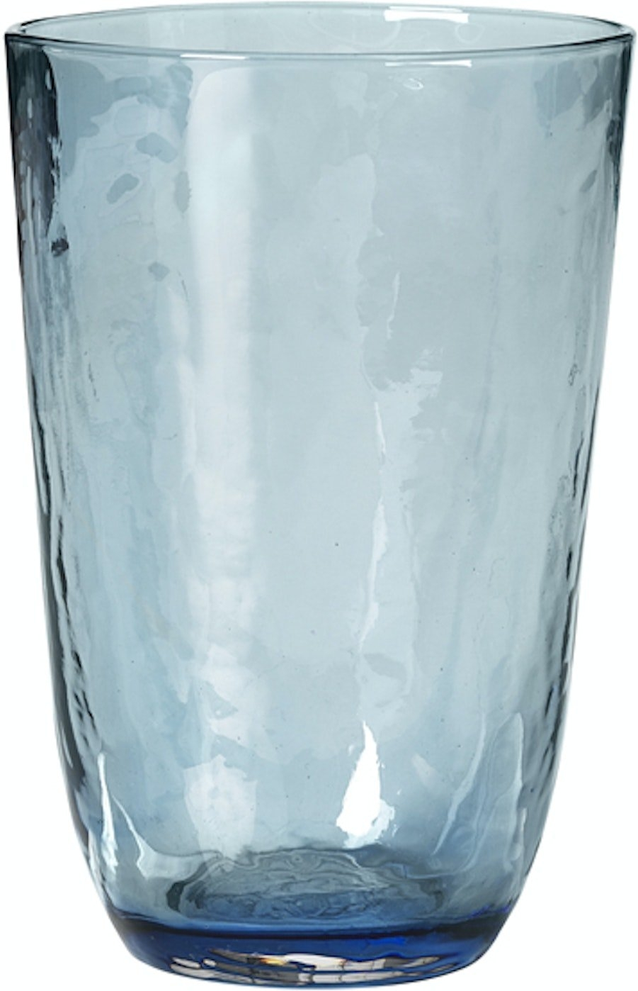 Elegant Hammered Drikkeglas fra Broste Copenhagen – Blå