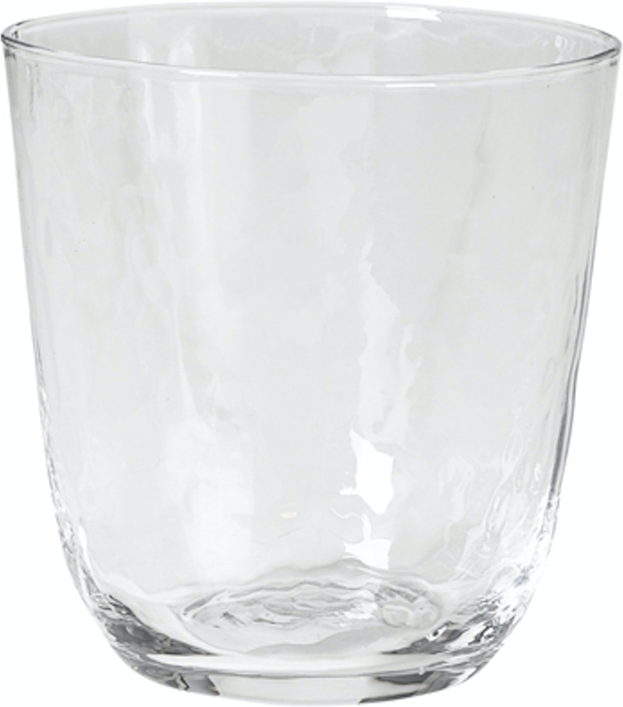 Elegant Drikkeglas fra Broste Copenhagen – Hammered Design