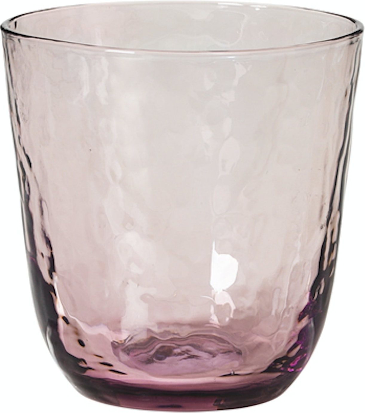 Drikkeglas Hammered Lilla fra Broste Copenhagen - 33 cl