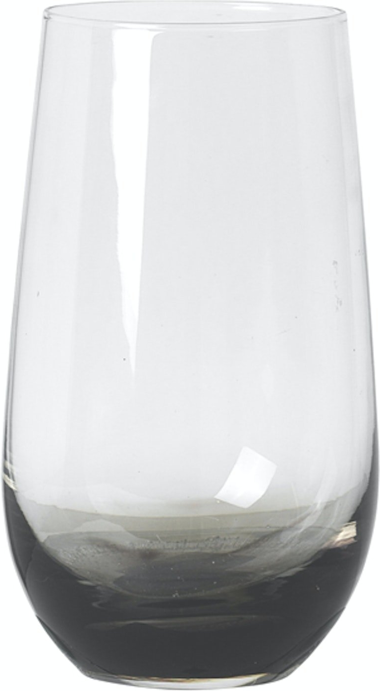 Elegant Røgfarvet Drikkeglas fra Broste Copenhagen - 55 Cl