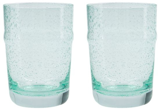 Drikkeglas House Doctor Rain Klar Blå ø7 5ã 10   Cm Vand- Og Cocktailglas