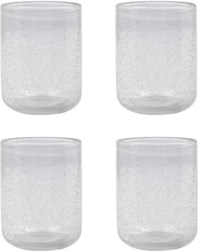 Drikkeglas House Doctor Rich ø9 5ã 11 Cm   Stk Klart Glas