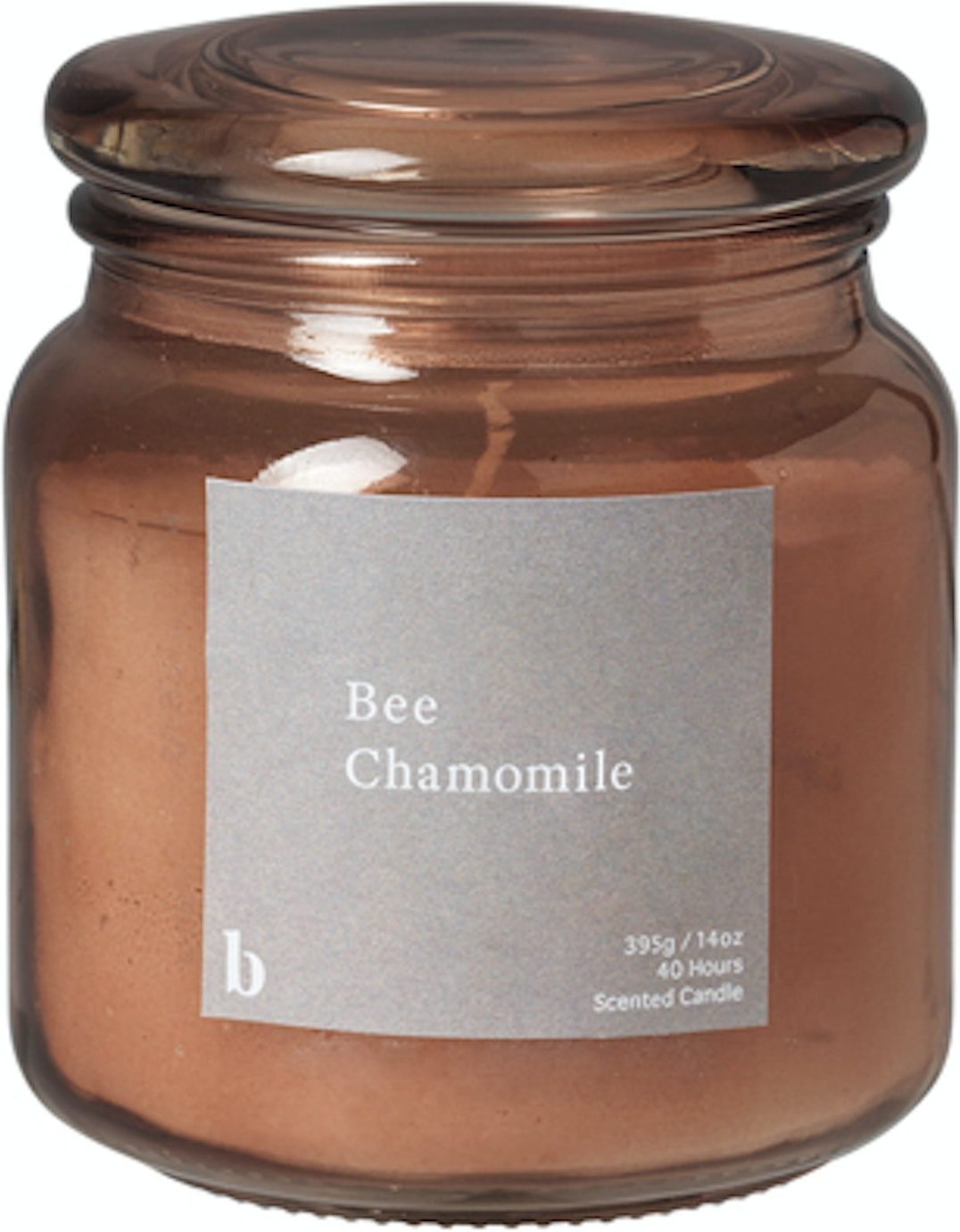 Duftlys Broste Copenhagen Bee Chamomile i Orange Glas