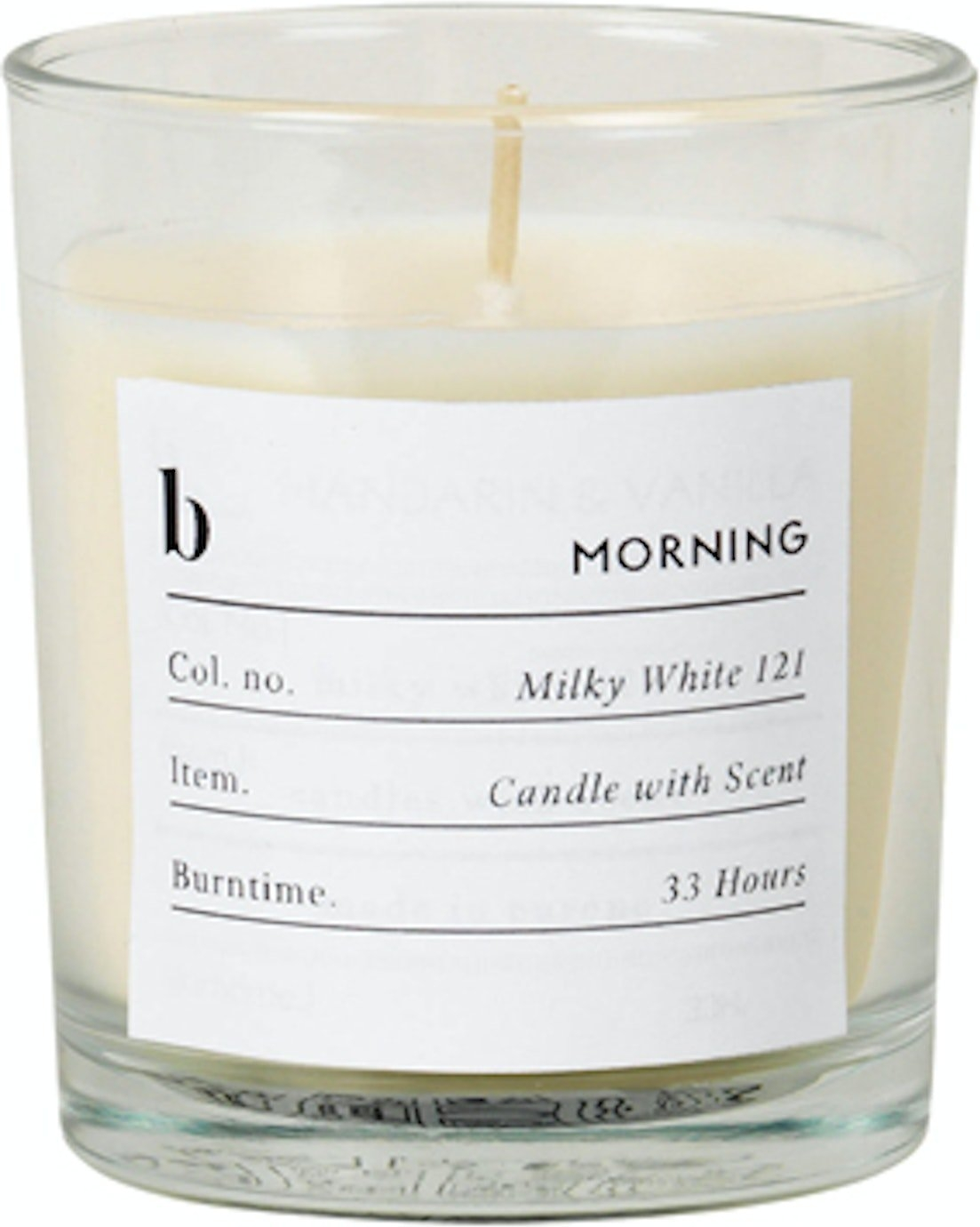 Duftlys Broste Copenhagen Morning – Elegant Grå 7x8 cm