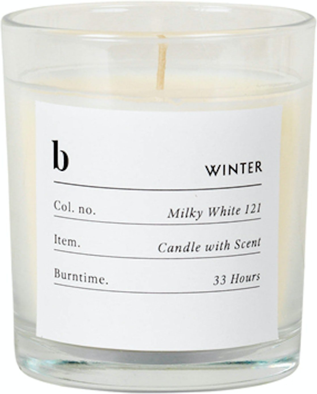 Duftlys fra Broste Copenhagen – Winter Glas, 7 cm