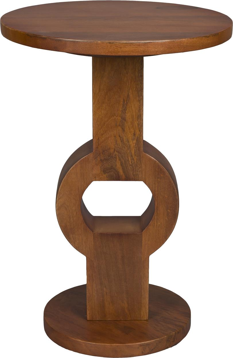 Dutchbone Tondo Kaffebrun Sidebord i Massivt Mangotræ