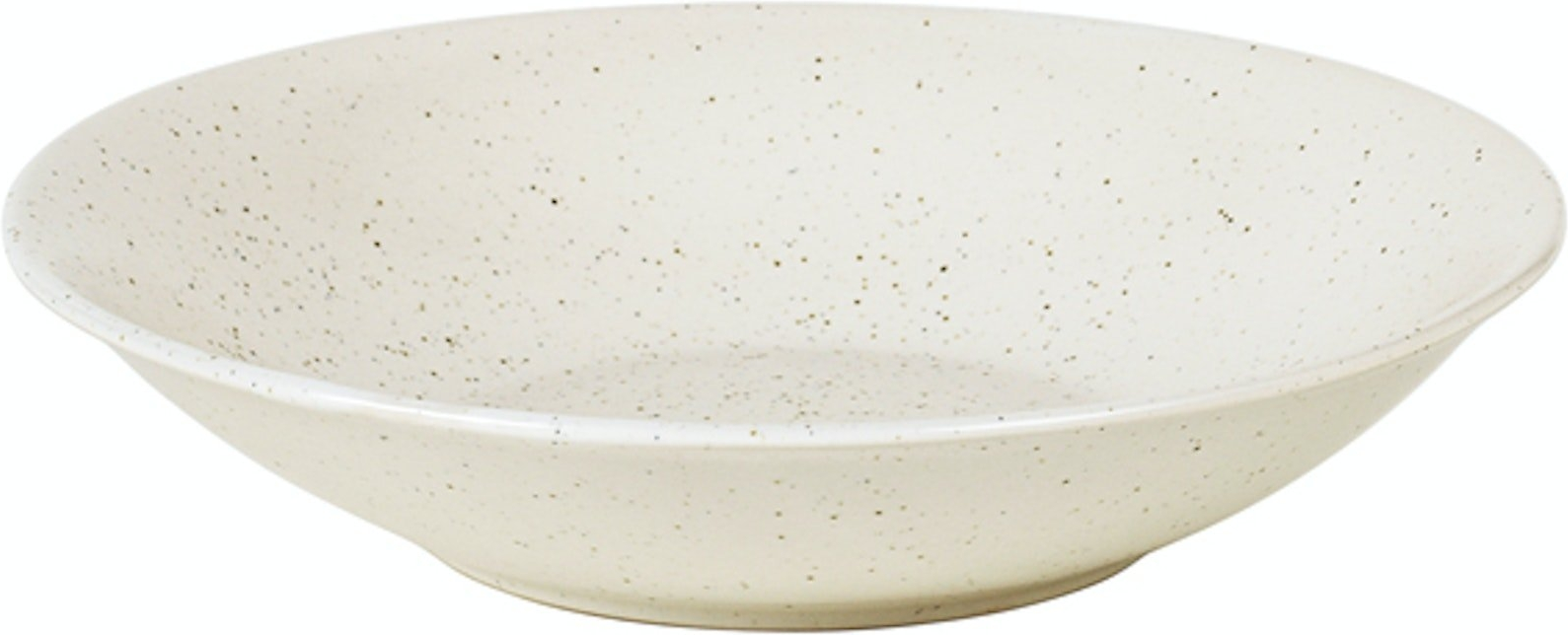 Dyb Tallerken Skål i Stentøj - Broste Copenhagen Nordic Vanilla