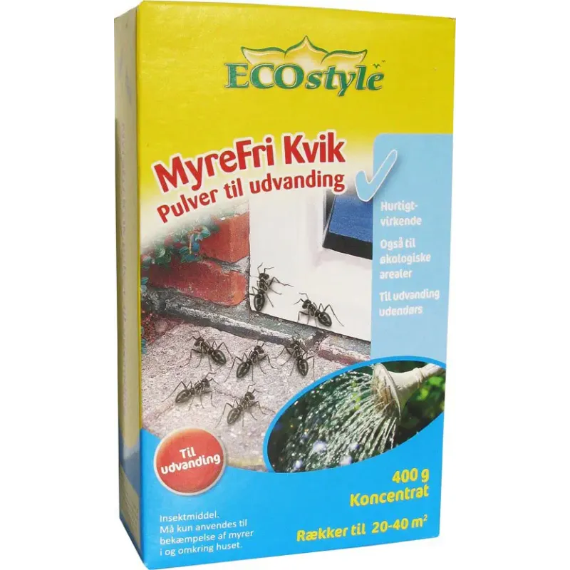 Ecostyle Myrefri 400g – Effektiv myrebekæmpelse til haven