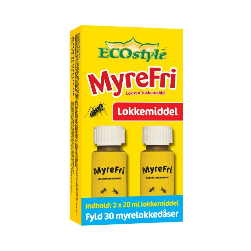 Ecostyle Myrefri Lokkemidd 2x20ml – Effektiv Myrebekæmpelse