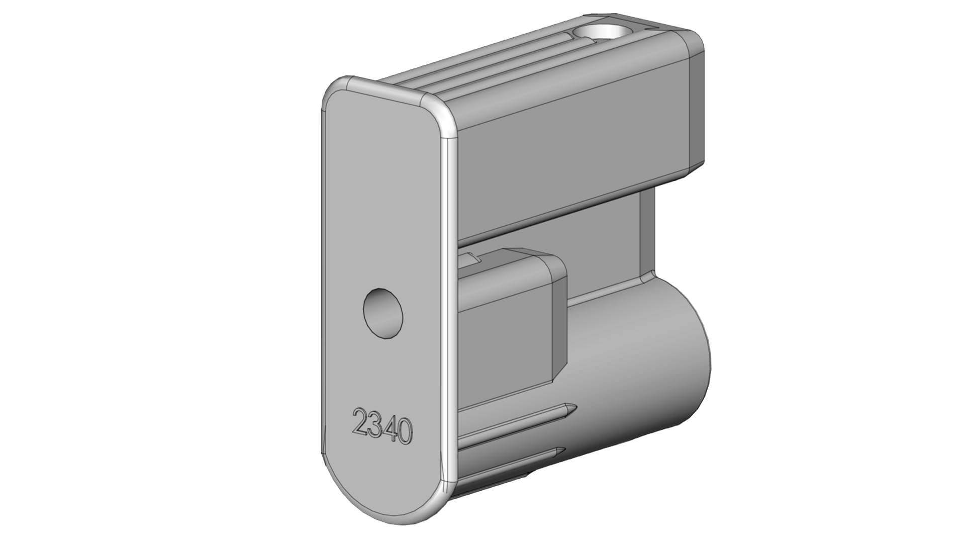 Endebeslag Til 32 Mm Topprofil