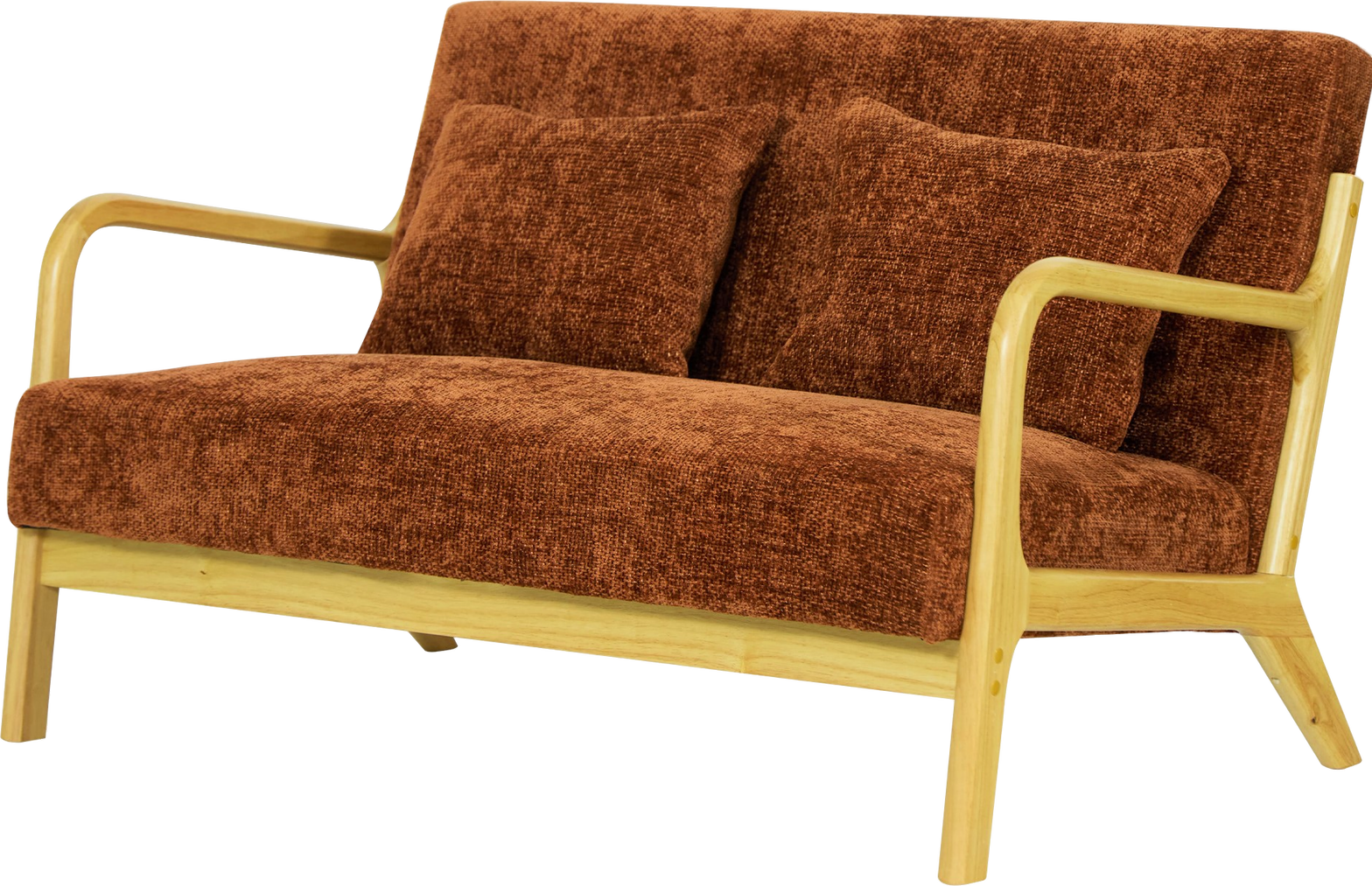 Entrébænk Ohama fra Nordlys Furniture - Rød FSC-gummitræ