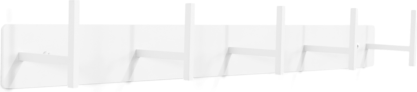 Entréknagerække Spinder Design Chapman   Kroge Hvidlakeret Stål 64 Cm