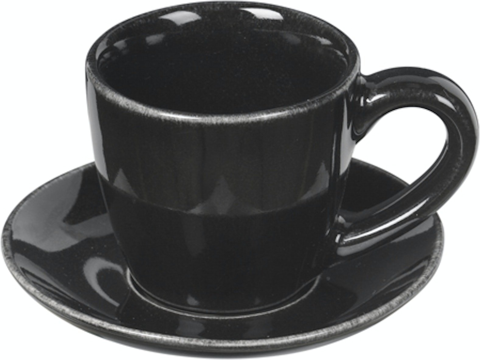 Elegant sort espressokop fra Broste Copenhagen