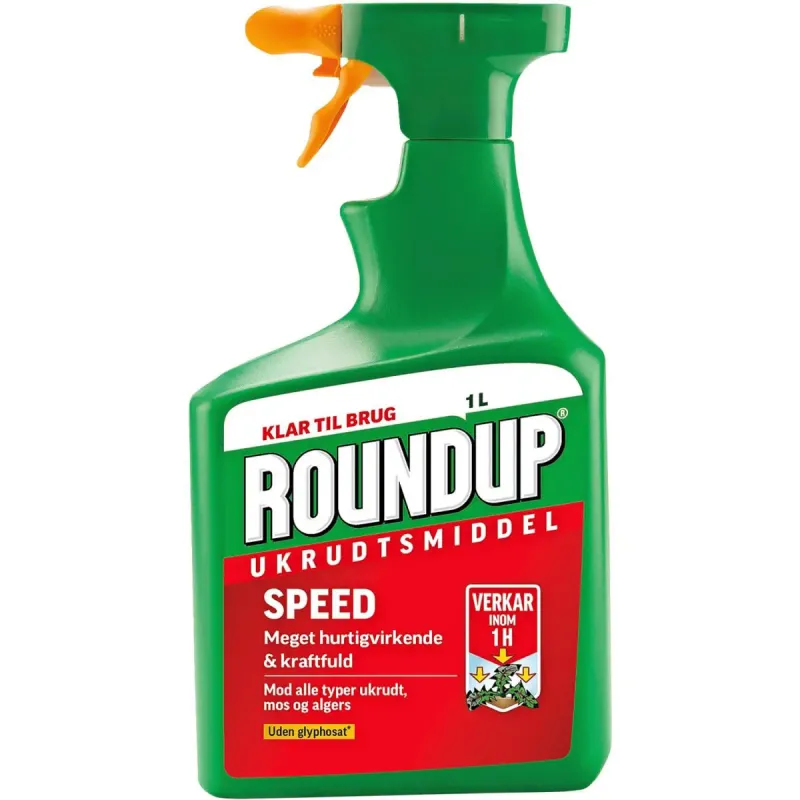 Effektiv ukrudtsbekæmpelse med Evergreen Roundup Spray 1 L