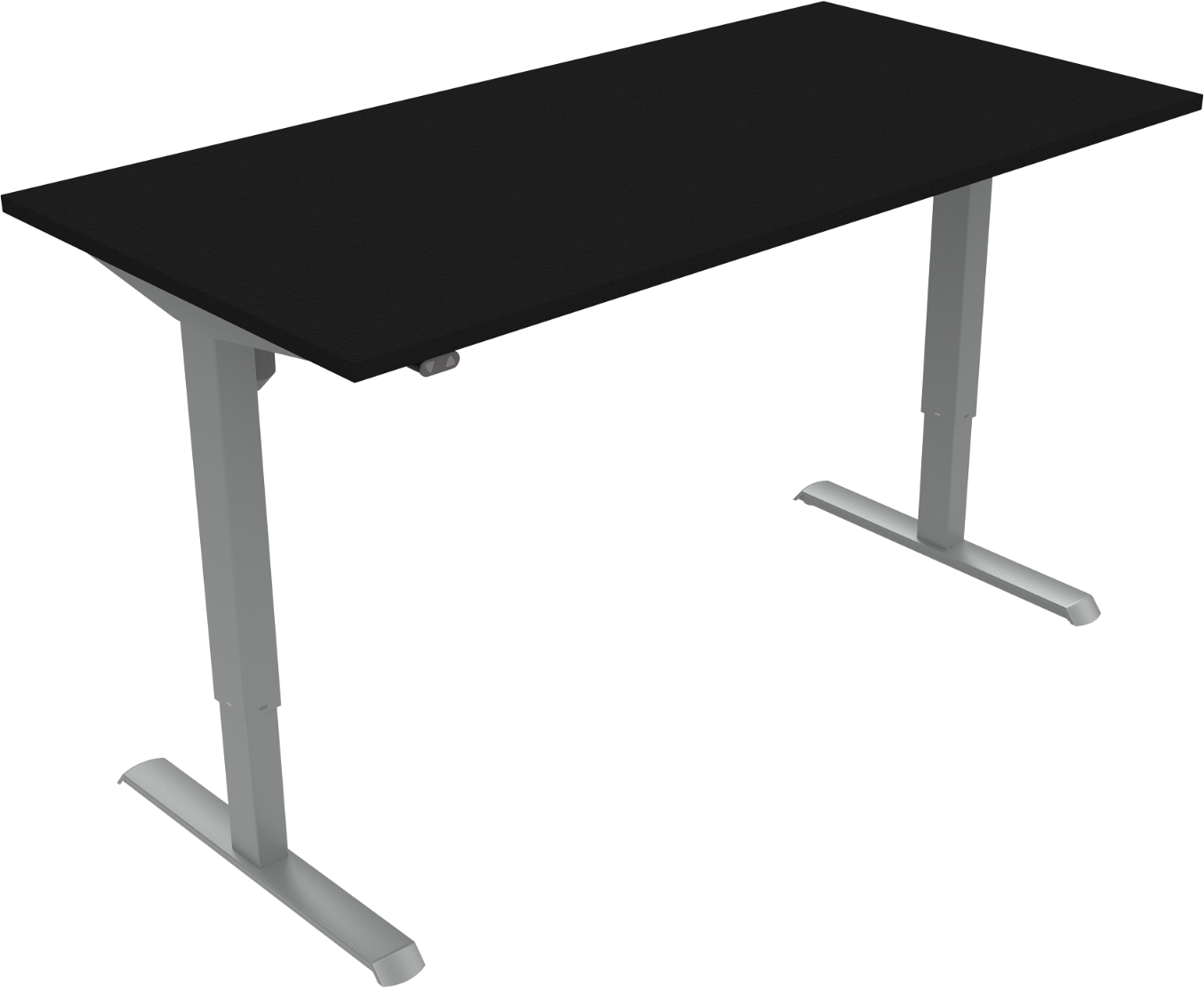 Firkantet Hæve-/Sænkebord 160x80 cm - Zennord AdaptDesk