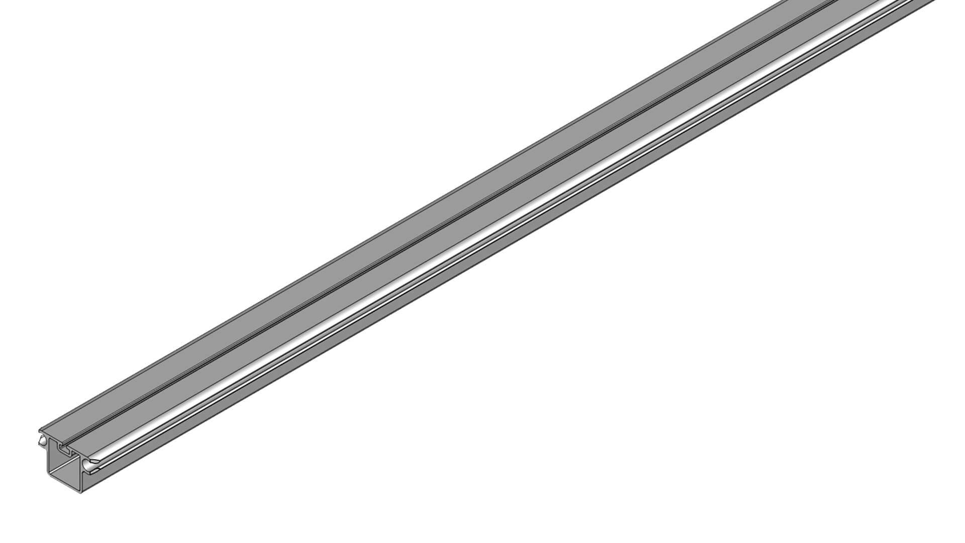 Firkantprofil Med   Spor  Lgd  1130 Mm