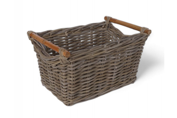 Fletkurv Kubu Naturrattan 28x42 Cm