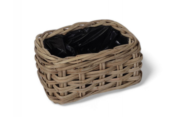 Fletkurv Kubu Naturrattan 32x50 Cm