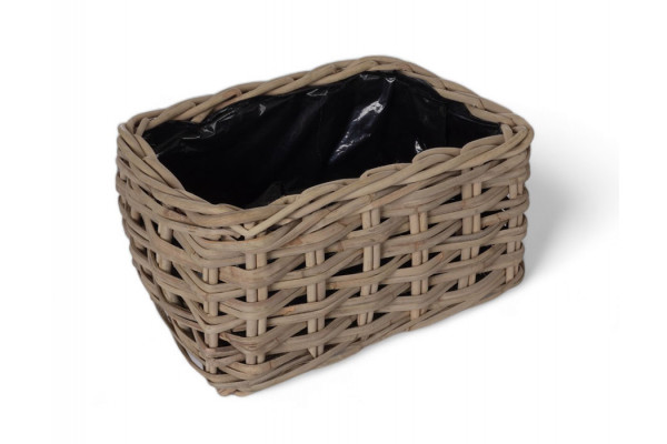 Fletkurv Kubu Naturrattan 46x64 Cm