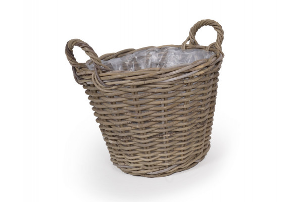 Fletkurv Naturrattan  :40 Cm