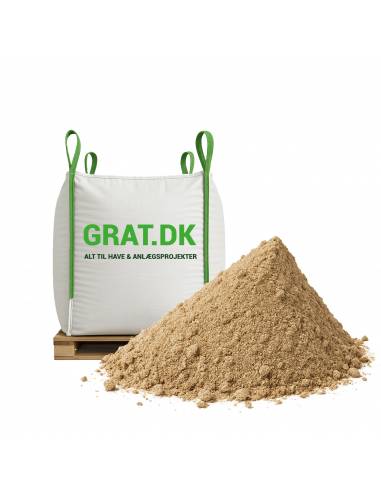 Flisesand  Afrettersand  Afrettergrus  -  Mm Big Bag Ca  1000 Kg