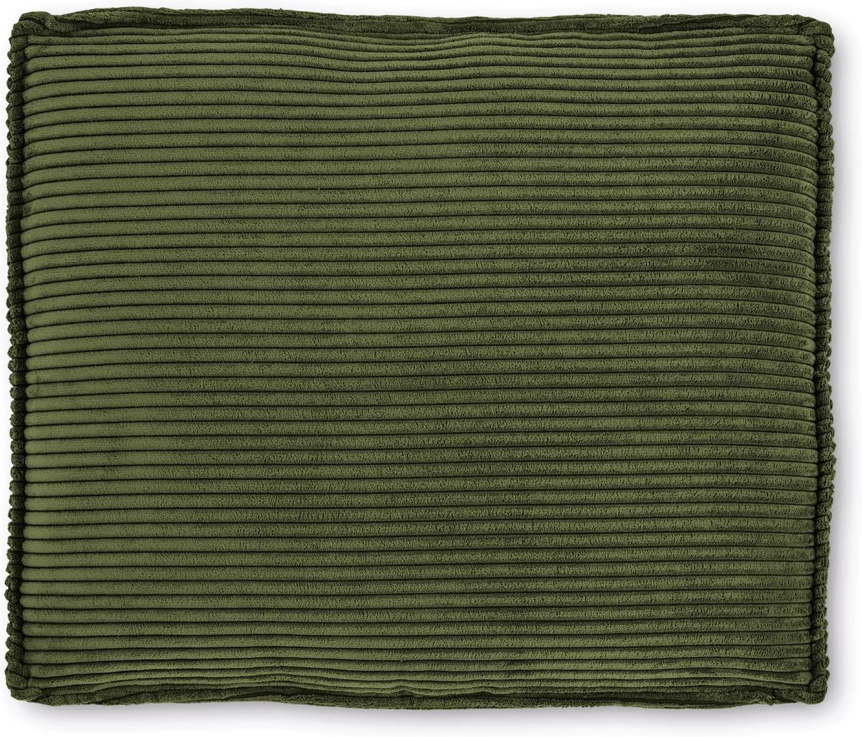 Fløjlspude Kave Home Blok 50x60x15 Cm Grøn   Genvundet Pet Bæredygtigt Sofa-tilbehør