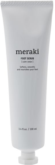 Fodscrub Meraki Calm Cedar - Økologisk Peeling til Fødder