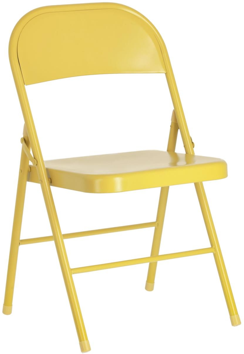 Foldbar Spisebordsstol   Klapstol Kave Home Aidana Sennep
