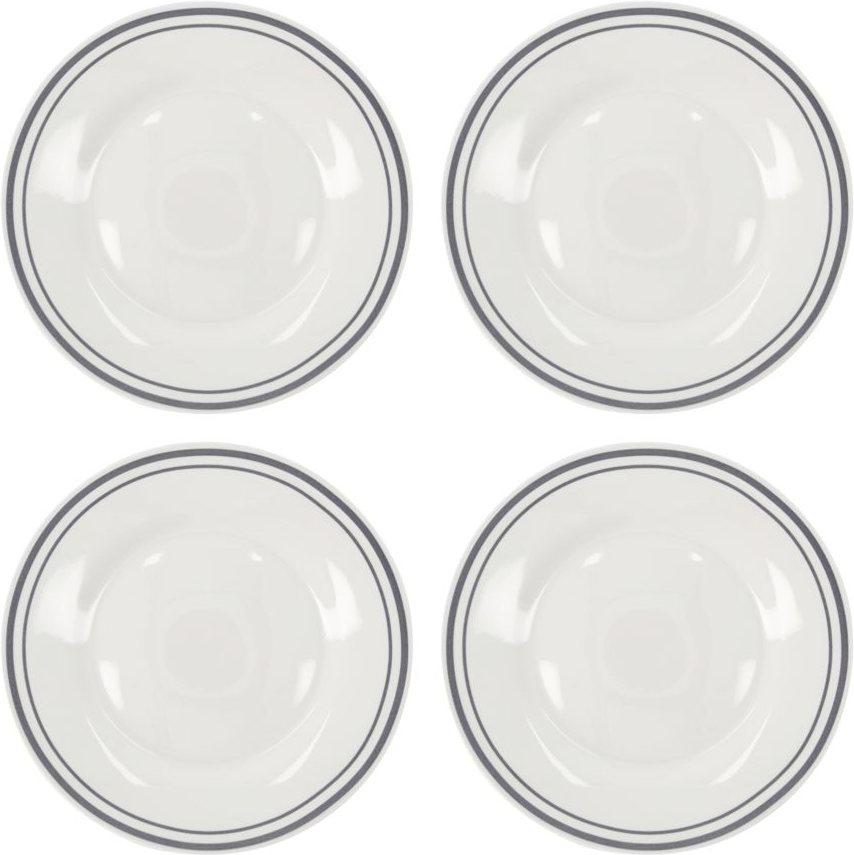 Frokosttallerken Nicolas Vahé Bistro 23 cm Grå Porcelæn