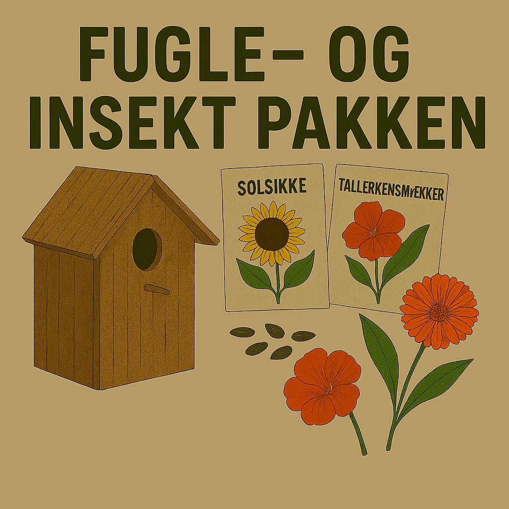 Fugle- Og Insekt Pakken