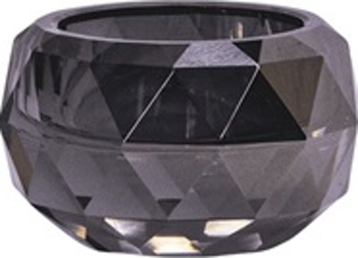 Fyrfadsstage House Of Sander Georgine Røget Glas ø5 Cm