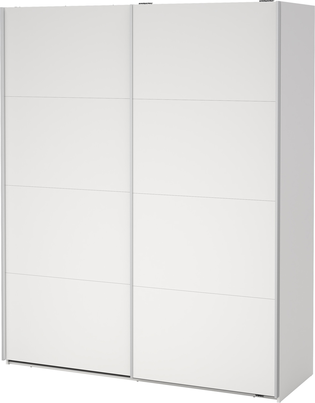 Garderobeskab Vesterholm Arden   Skydedøre Hvid H220ã B178ã D67 Cm Fsc-certificeret