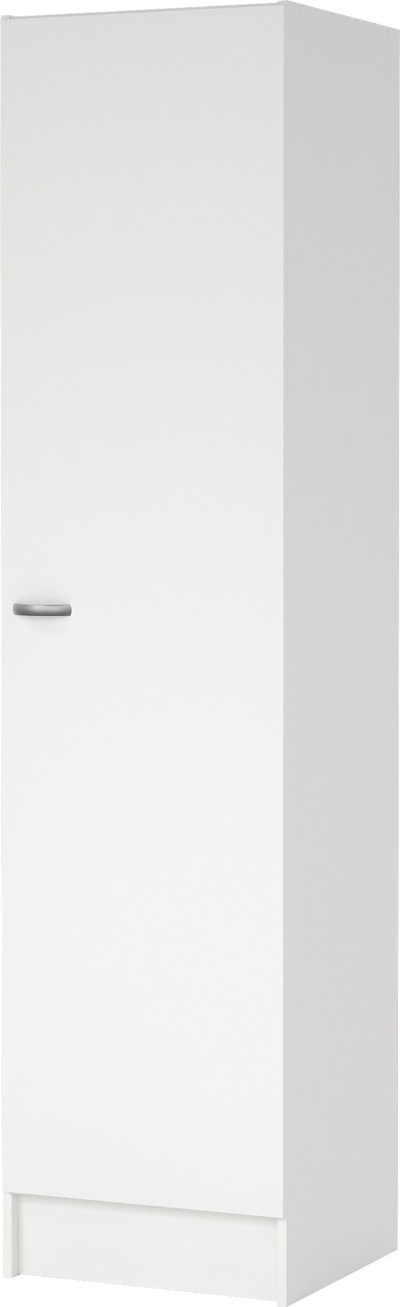 Garderobeskab Vesterholm Focus H200xb49xd47 Cm Hvid Danskproduceret Fsc