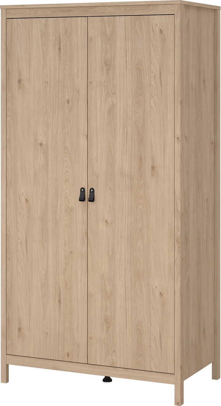 Garderobeskab Vesterholm Lunor  -dørs Jackson Hickory H199x102x58 Cm Fsc Danskproduceret