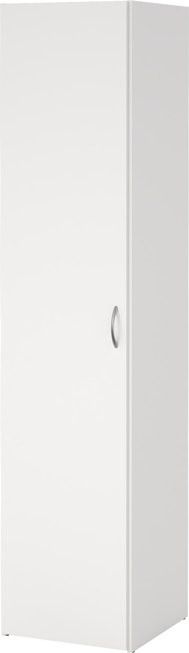 Garderobeskab Vesterholm Space -dørs Slankt Hvidt H175ã B39ã D41 Cm Fsc